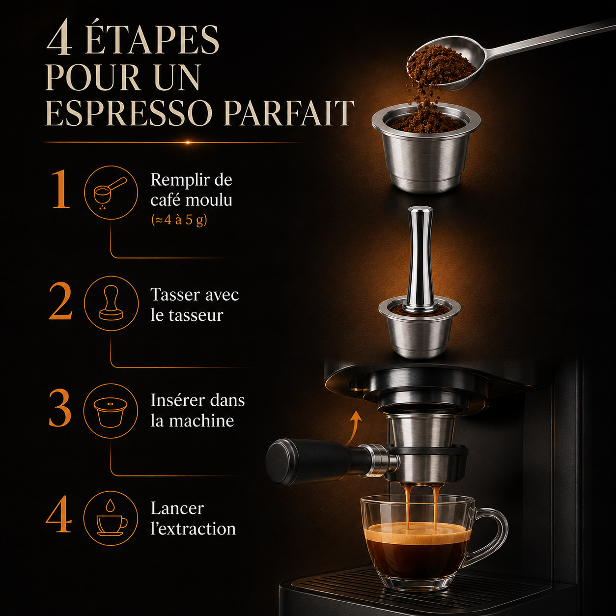 ÉcoCapsule™ – Capsule à Café Réutilisable