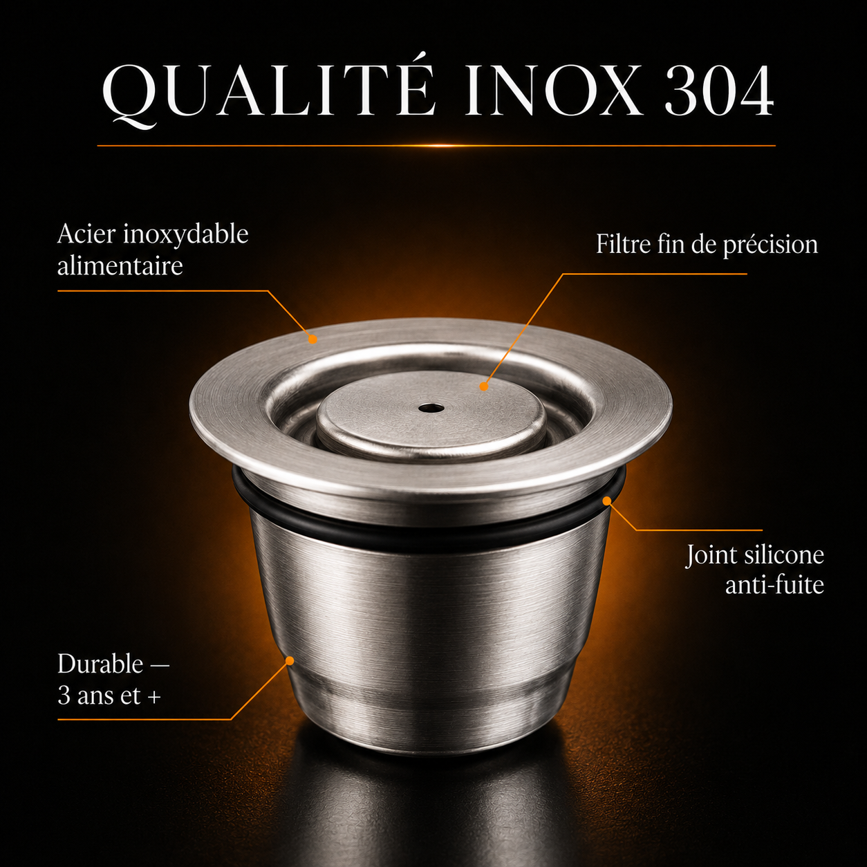 ÉcoCapsule™ – Capsule à Café Réutilisable