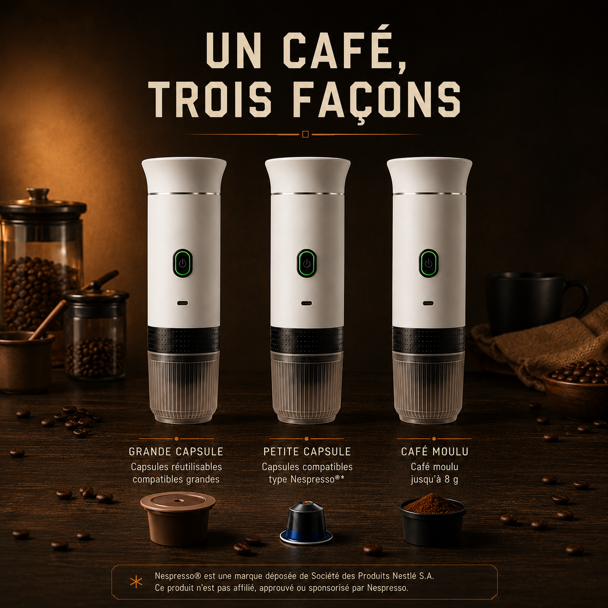 Machine à espresso portable